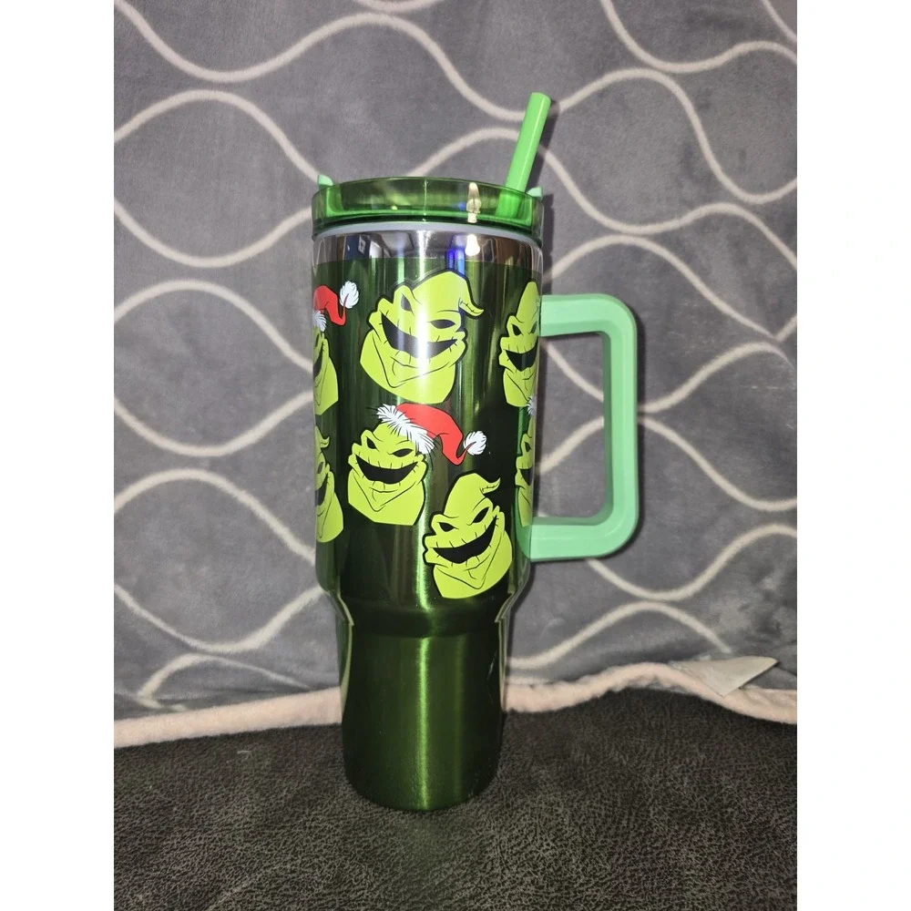 The Nightmare Before Christmas Oogie Boogie Christmas 40 Oz.‎ Drink Tumbler New
